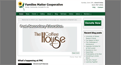 Desktop Screenshot of familiesmattercoop.ca